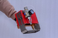 ເຄື່ອງເຮັດເຄື່ອງຫມາຍ Pneumatic Dot Peen ສໍາລັບເຫຼັກກ້າສໍາລັບອາລູມິນຽມ