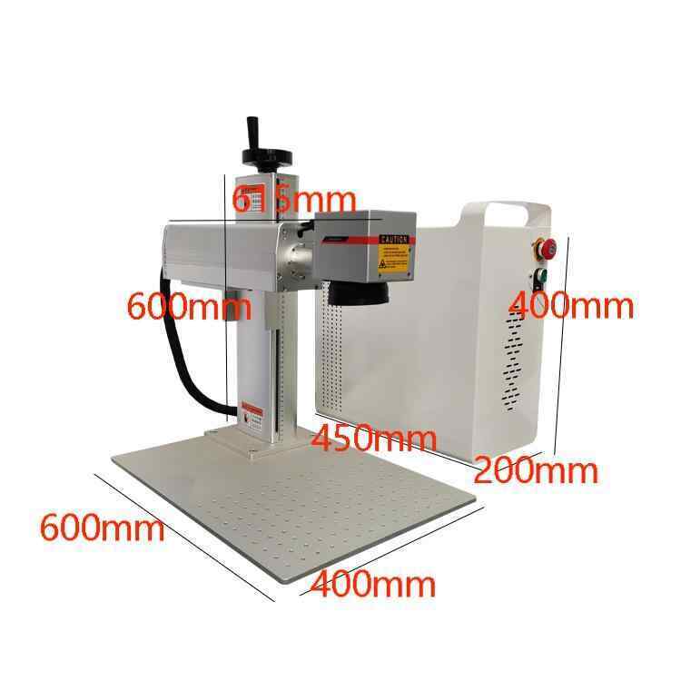 split laser marking machine for metal industry ເຄື່ອງແກະສະຫລັກໂລຫະ LYL-MS50W ທີ່ມີຄຸນນະພາບສູງ